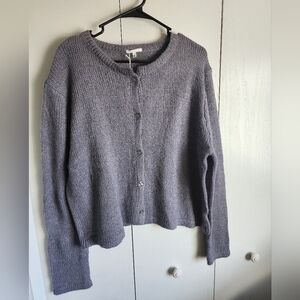 NIA Women's Gray Knit Sweater